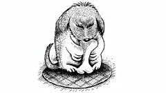 Kun jij in 12 seconden het verborgen baasje in deze hondentekening vinden